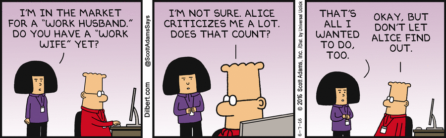 Dilbert cartoon
